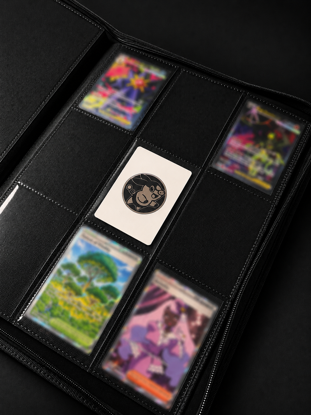 TCG coins binder card